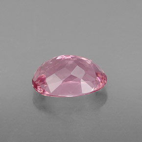 Tormalina naturale rosa da 1,95 ct, taglio ovale, VVS-VS