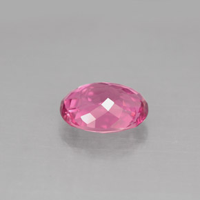 Tormalina naturale rosa da 1,61 ct, taglio ovale, VS