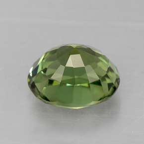 Tormalina naturale verde da 2,42 ct, taglio ovale, VVS