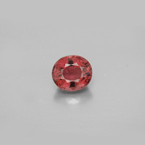 Tormalina naturale rosa da 0,99 ct, taglio ovale, VVS