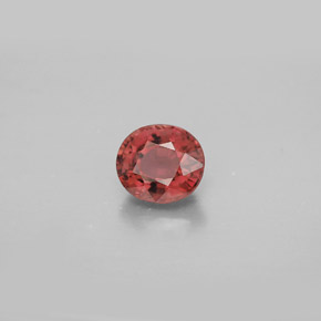 Tormalina naturale rosa da 0,99 ct, taglio ovale, VVS