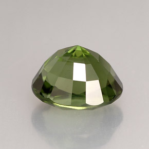 Tormalina naturale verde da 1,88 ct, taglio ovale, VVS