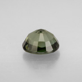 Tormalina naturale verde da 1,63 ct, taglio ovale, VVS