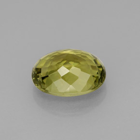 Tormalina naturale verde da 1,93 ct, taglio ovale, IF