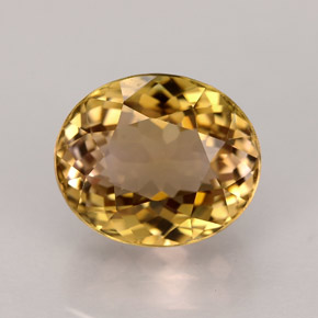 Tormalina naturale multicolore da 3,91 ct, taglio ovale, IF