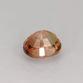 Tormalina naturale multicolore da 1,02 ct, taglio ovale, VVS