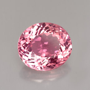 Tormalina naturale rosa da 2,94 ct, taglio ovale, VVS