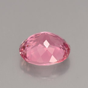 Tormalina naturale rosa da 2,94 ct, taglio ovale, VVS