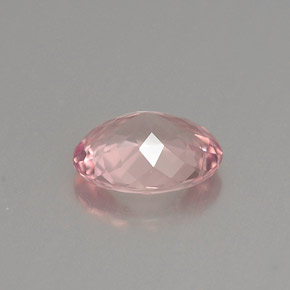 Tormalina naturale rosa da 1,04 ct, taglio ovale, VVS-VS
