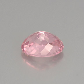 Tormalina naturale rosa da 1,07 ct, taglio ovale, VVS-VS