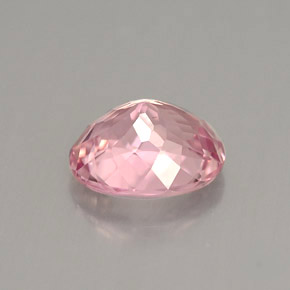 Tormalina naturale rosa da 1,40 ct, taglio ovale, VS