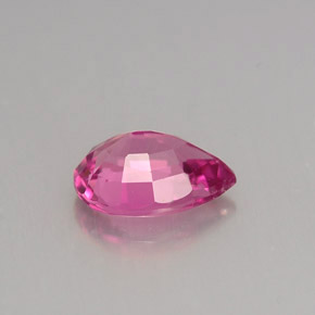 Tormalina naturale rosa da 0,98 ct, taglio a pera, VS