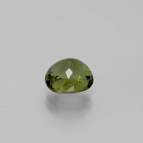 Tormalina naturale verde da 1,58 ct, taglio ovale, VVS-VS