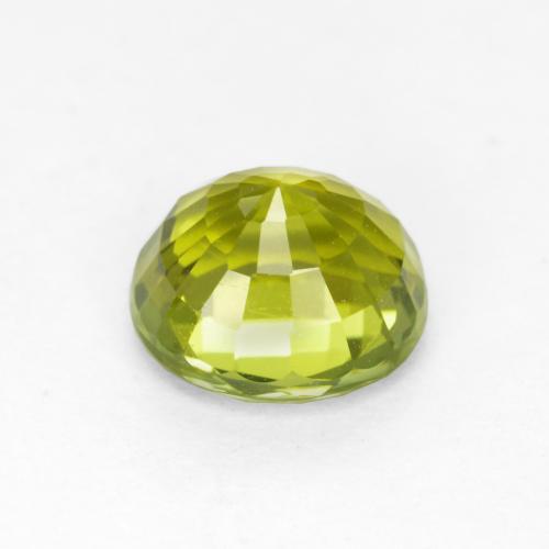 Tormalina naturale verde da 1,11 ct, taglio ovale, VVS-VS