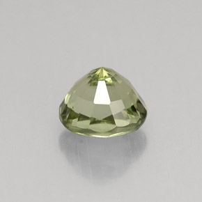 Tormalina naturale verde da 1,27 ct, taglio ovale, VVS