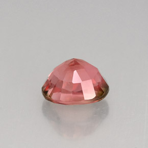 Tormalina naturale multicolore da 1,18 ct, taglio ovale, VS