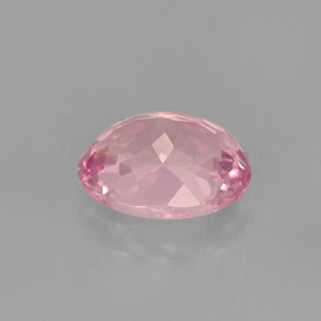Tormalina naturale rosa da 1,23 ct, taglio ovale, VVS-VS