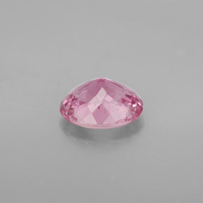 Tormalina naturale rosa da 1,63 ct, taglio ovale, VS