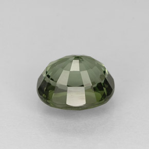 Tormalina naturale verde da 1,16 ct, taglio ovale, VVS