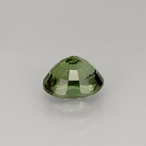 Tormalina naturale verde da 1,01 ct, taglio ovale, VVS