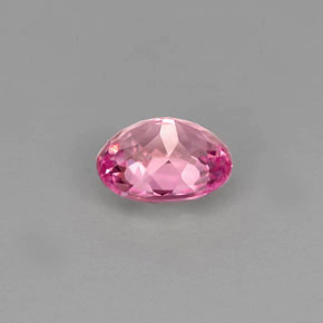 Tormalina naturale rosa da 0,83 ct, taglio ovale, VS