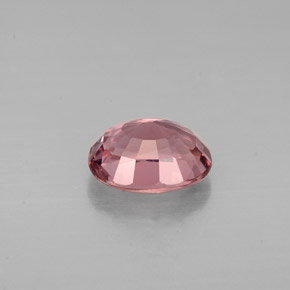 Tormalina naturale rosa da 1,15 ct, taglio ovale, VVS