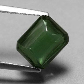 Tormalina naturale verde da 2,96 ct, trasparente, trasparente/traslucido