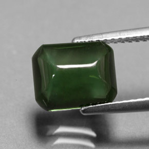 Tormalina naturale verde da 2,96 ct, trasparente, trasparente/traslucido