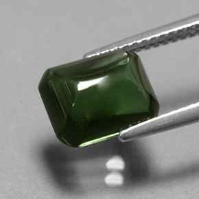 Tormalina naturale verde da 2,96 ct, trasparente, trasparente/traslucido