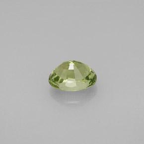 Tormalina naturale verde da 1,03 ct, taglio ovale, VVS