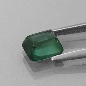 Tormalina naturale verde da 1,45 ct, trasparente, trasparente/traslucido