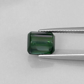 Tormalina naturale verde da 2,57 ct, trasparente, trasparente/traslucido