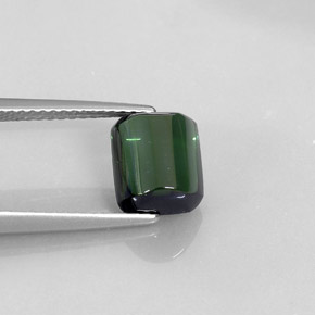 Tormalina naturale verde da 2,57 ct, trasparente, trasparente/traslucido