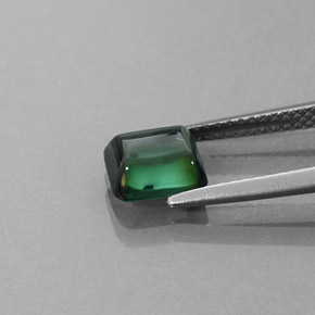 Tormalina naturale verde da 1,68 ct, trasparente, trasparente/traslucido