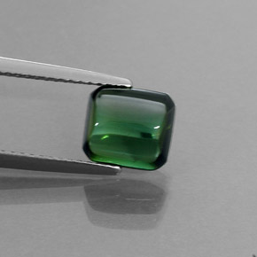 Tormalina naturale verde da 2,53 ct, trasparente, trasparente/traslucido