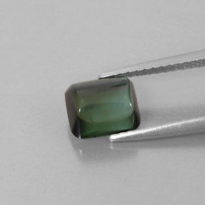 Tormalina naturale verde da 1,66 ct, trasparente, trasparente/traslucido