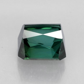 Tormalina naturale verde da 1,98 ct, taglio smeraldo, VVS