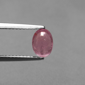 Tormalina naturale rosa da 0,97 ct, trasparente, trasparente/traslucido