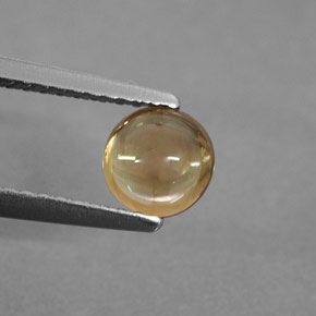 Tormalina naturale giallo da 0,74 ct, trasparente, trasparente/traslucido