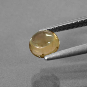Tormalina naturale giallo da 0,74 ct, trasparente, trasparente/traslucido