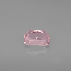 Tormalina naturale rosa da 0,72 ct, taglio smeraldo, VVS-VS