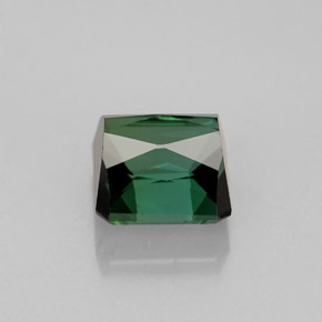Tormalina naturale verde da 2,23 ct, taglio smeraldo, VVS-VS