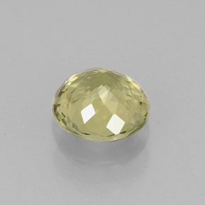 Tormalina naturale verde da 0,74 ct, taglio rotondo, VVS