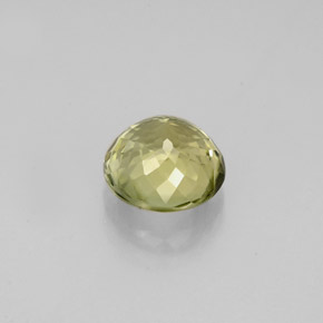 Tormalina naturale verde da 1,10 ct, taglio rotondo, VVS