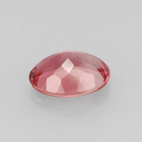 Tormalina naturale rosa da 1,32 ct, taglio ovale, VVS-VS
