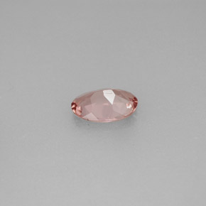 Tormalina naturale rosa da 0,64 ct, taglio ovale, VVS-VS