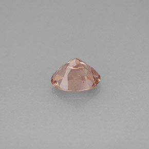 Tormalina naturale rosa da 0,89 ct, taglio ovale, VS