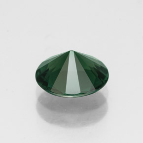 Tormalina naturale verde da 1,27 ct, taglio ovale, VVS-VS