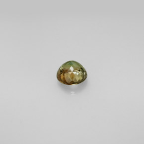 Tormalina naturale multicolore da 0,55 ct, taglio rotondo, VVS-VS