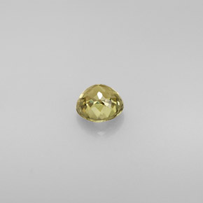 Tormalina naturale verde da 0,73 ct, taglio rotondo, VVS